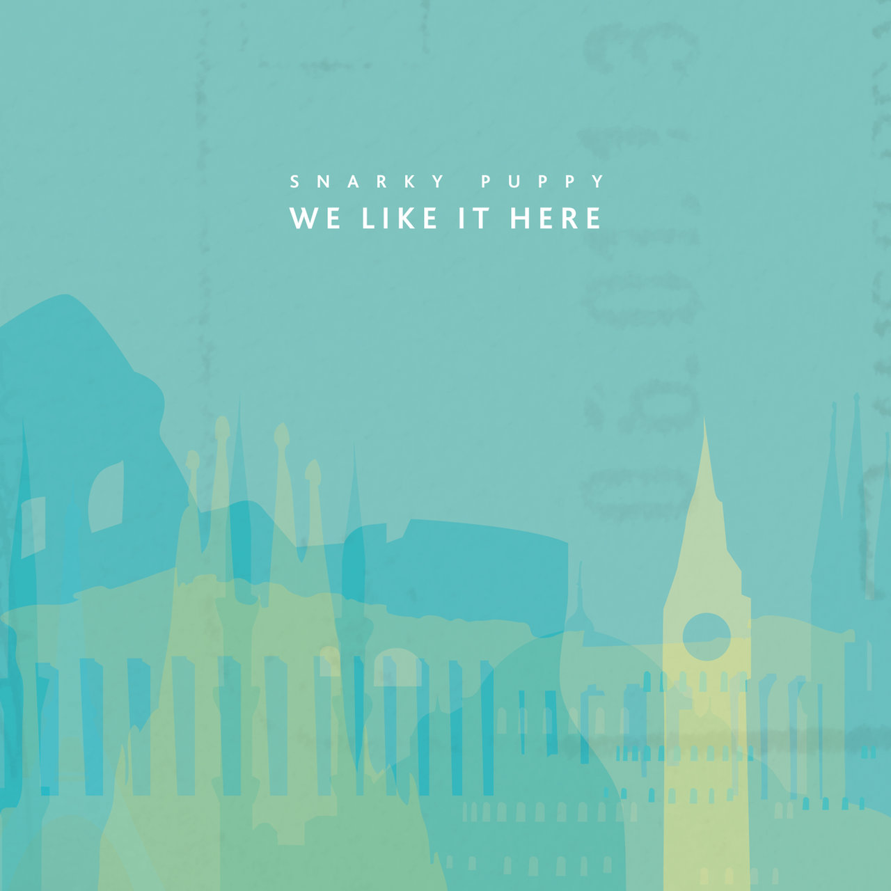 Portada de We Like It Here de Snarky Puppy
